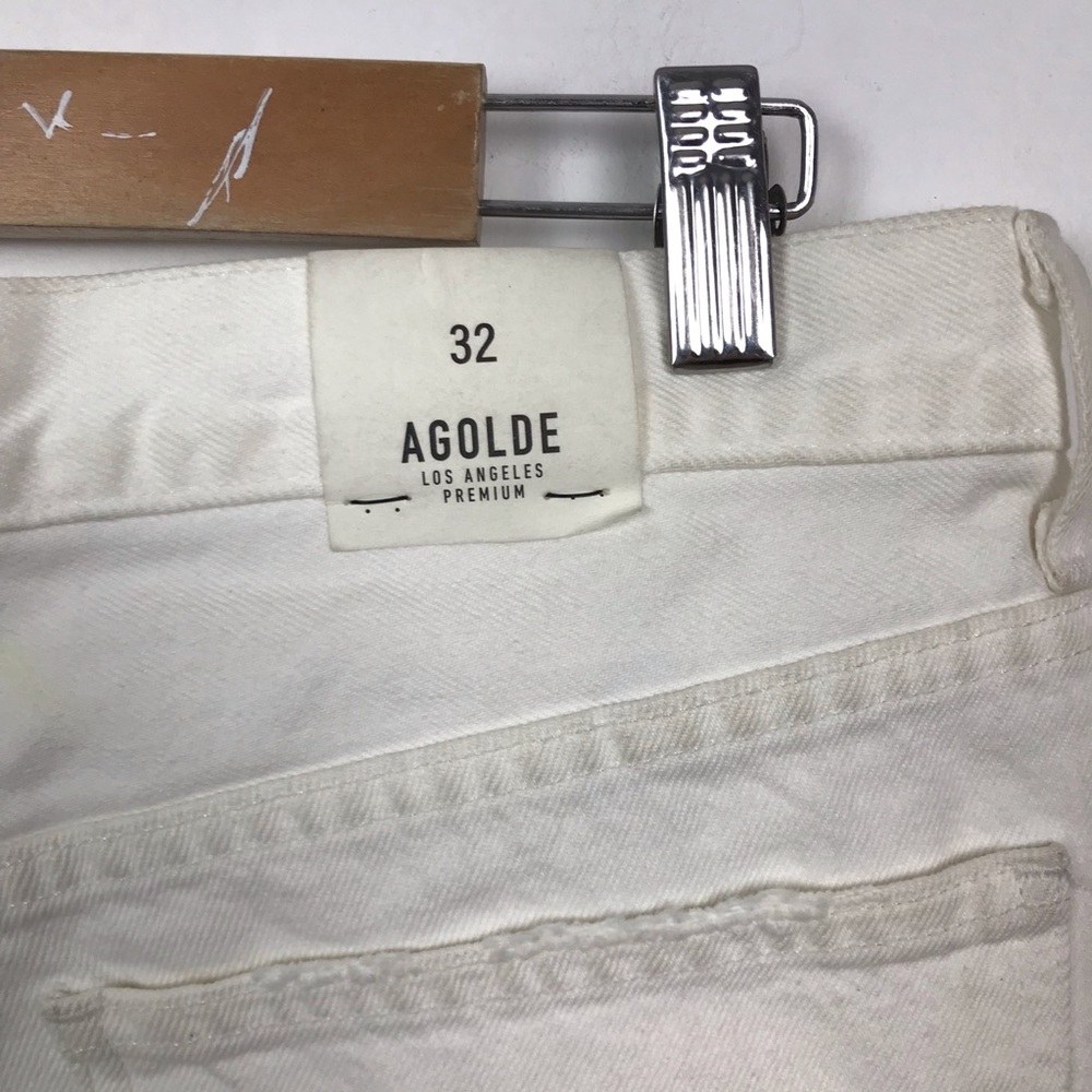 SOLD. AGOLDE | Cut Off Denim Shorts - Picture 5 of 8